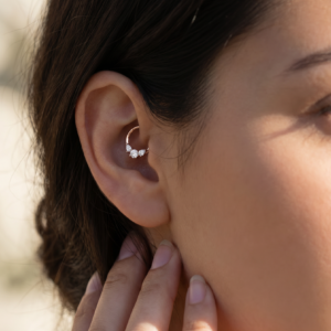 Bloom Hoop Earring