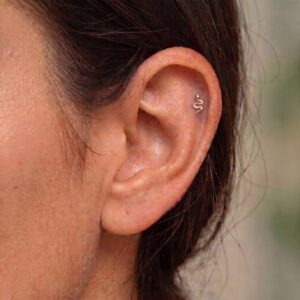 Snake Huggie Earring
