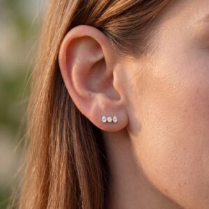 Gemma Huggie Earring