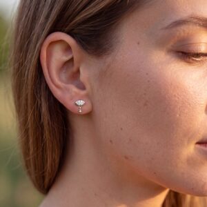 Iris Huggie Earring