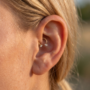 Rook Horseshoe Earring
