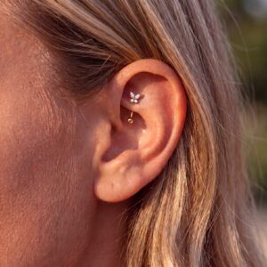 Rock Butterfly Earring